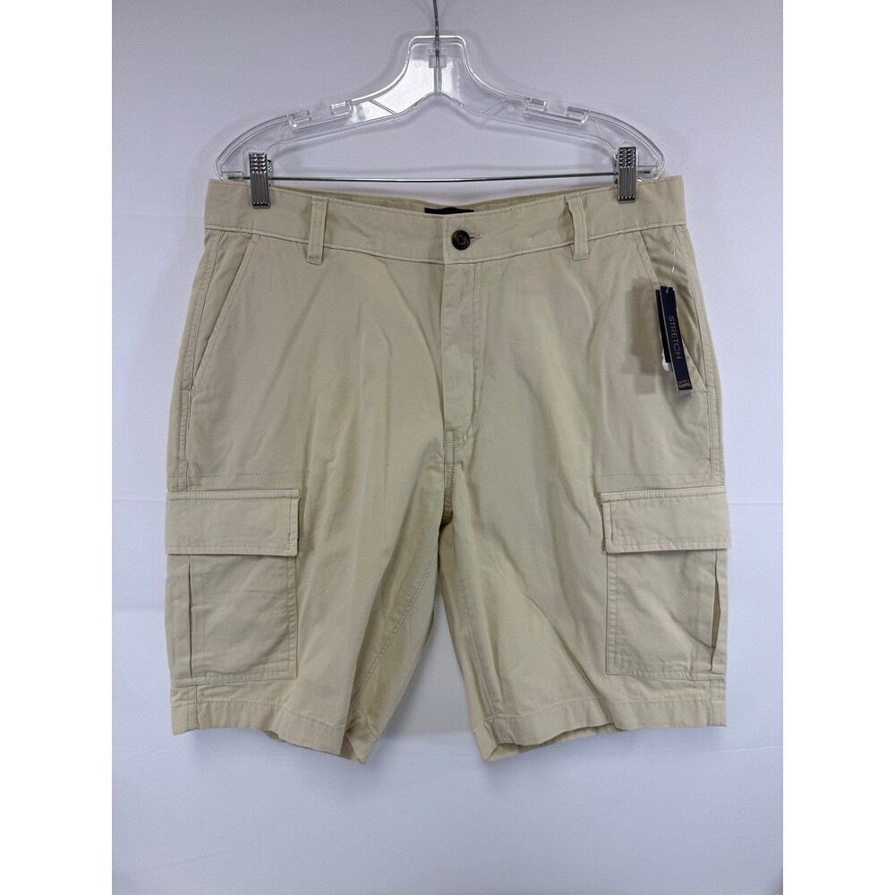 Cremieux Premium Denim Khaki Shorts Size 36 NEW WITH TAG